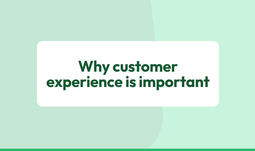 Illustration of the commercial case for customer experience, showing growth in revenue and retention